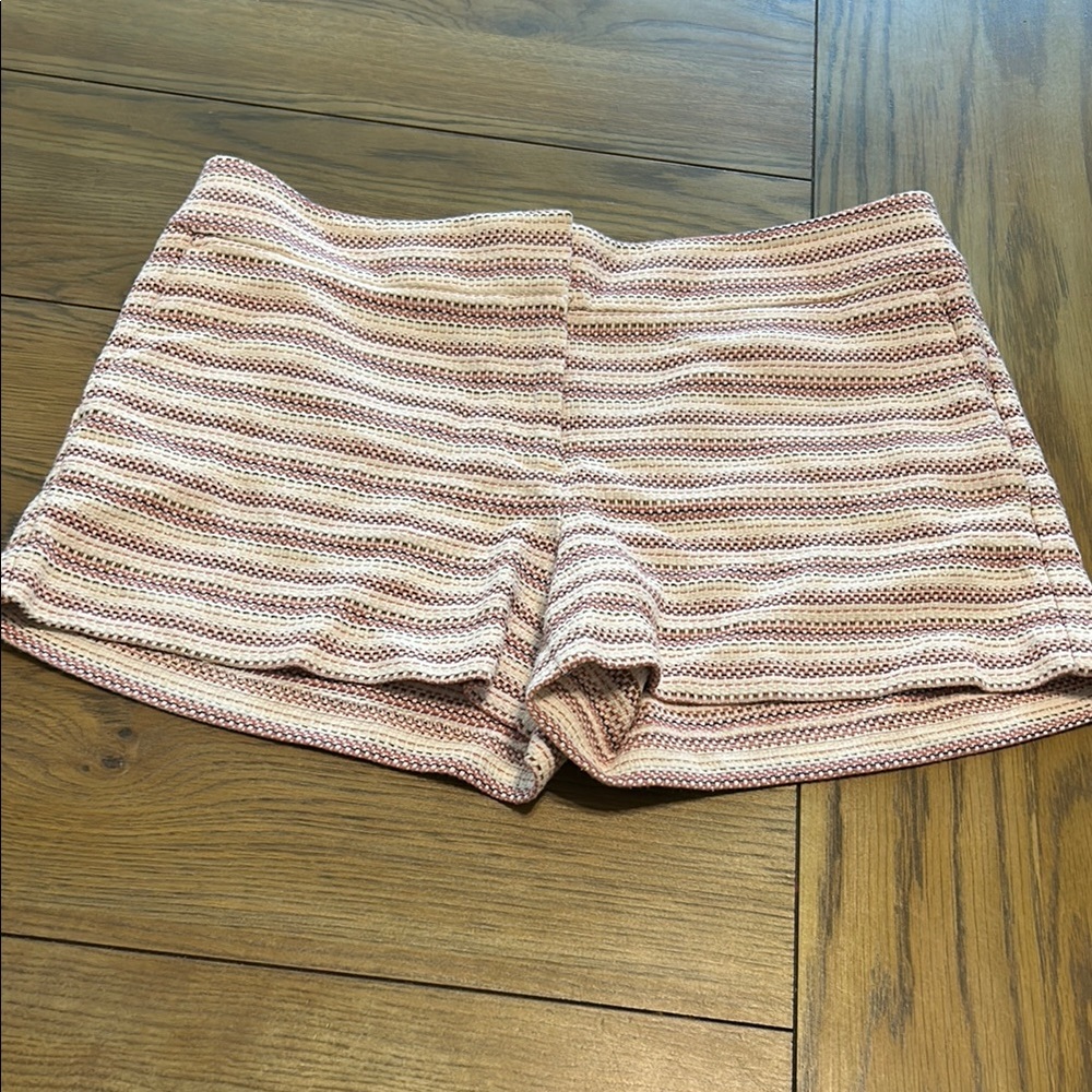 Loft Striped Knit Women's riviera Shorts size 8
